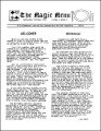 Magic Menu volume 1, number 1 (Sep - Oct 1990) by Jim Sisti