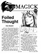 Read more about Magick Volume 19 by Bascom Jones